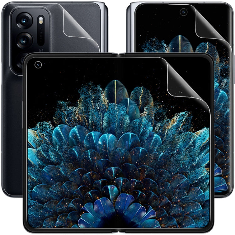 imak Hydrogel Film III Full Coverage Screen + Back Cover Protector, For OPPO Find N