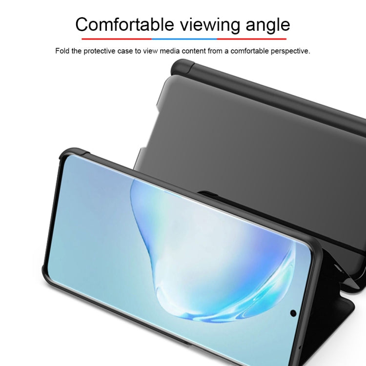 Plated Mirror Horizontal Flip Leather Case with Holder, For Galaxy S20+, For OPPO Reno2 Z / Reno2 F, For Galaxy S20 Ultra, For Galaxy S20, For Xiaomi Mi Note10 / Note 10 Pro, For OPPO Reno2 Z/ Reno2 F