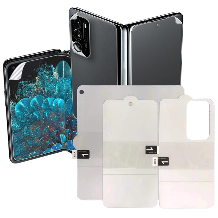 Full Screen Protector Explosion-proof Hydrogel Film, For OPPO Find N (Big Screen + Front Rear Film) (1 PC), For OPPO Find N (Front Film) (1 PC), For OPPO Find N (Big Screen) (1 PC), For OPPO Find N (Front Rear Film) (1 PC)������������������������������...