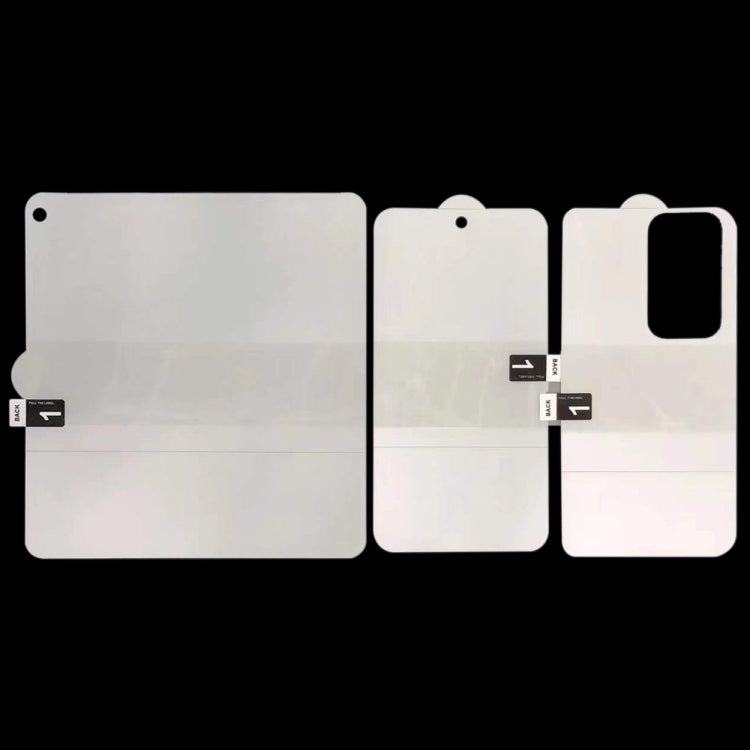 25 PCS Full Screen Protector Explosion-proof Hydrogel Film, For OPPO Find N (Big Screen + Front Rear Film) (25 PCS), For OPPO Find N (Front Film) (25 PCS), For OPPO Find N (Big Screen) (25 PCS), For OPPO Find N (Front Rear Film) (25 PCS)���������������...