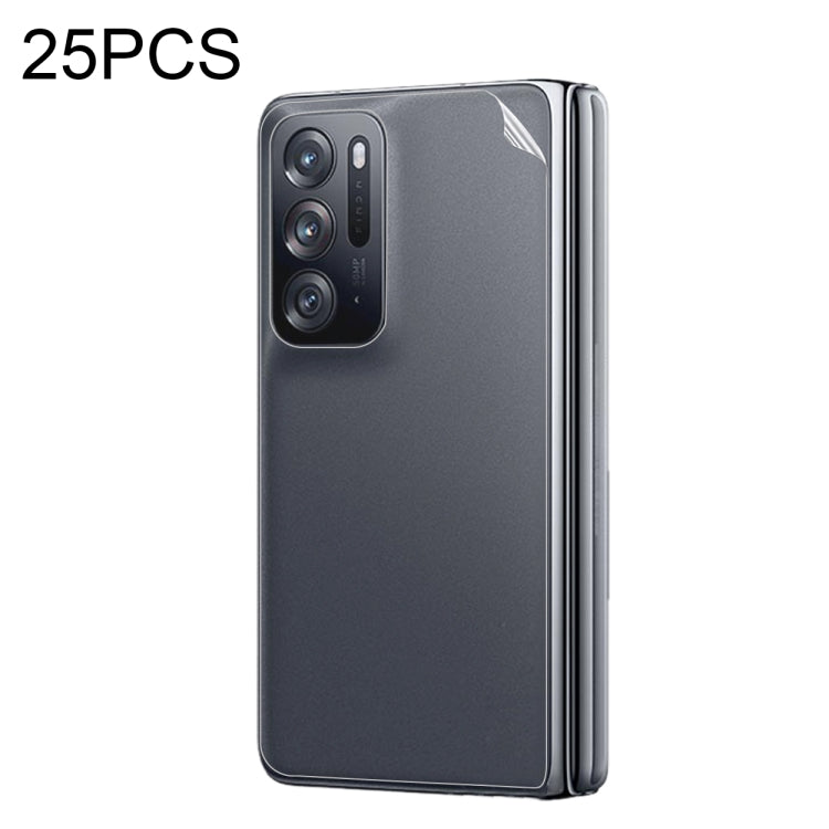 25 PCS Full Screen Protector Explosion-proof Hydrogel Film, For OPPO Find N (Big Screen + Front Rear Film) (25 PCS), For OPPO Find N (Front Film) (25 PCS), For OPPO Find N (Big Screen) (25 PCS), For OPPO Find N (Front Rear Film) (25 PCS)���������������...