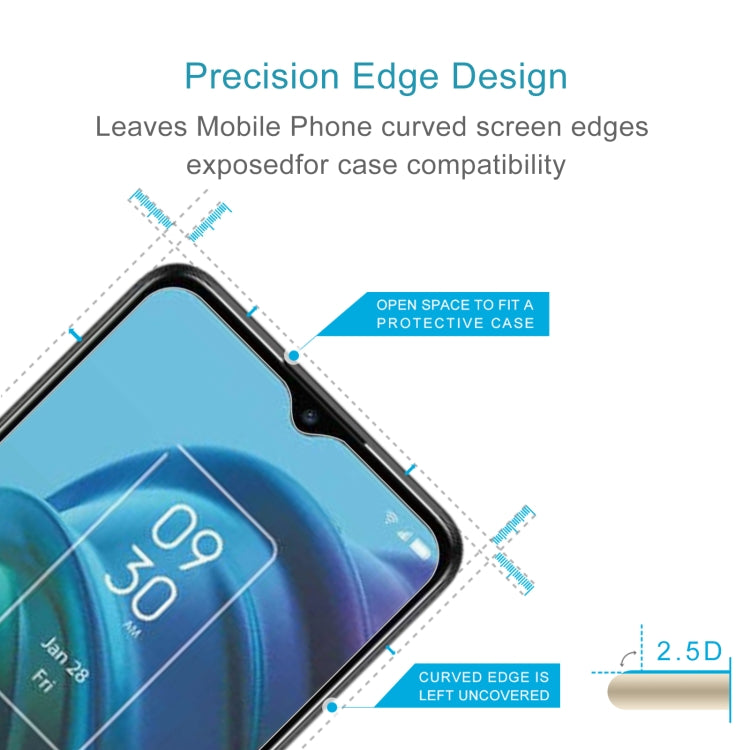 10pcs 0.26mm 9H 2.5D Tempered Glass Film For Realme GT2, For TCL 30 XE 5G / 30 5G (10 PCS), For TCL 30 V 5G (10 PCS), For LG V50S ThinQ 5G(10 PCS), For OPPO Realme GT2 Pro (10 PCS), For OPPO K5 (10 PCS), For OPPO Realme GT2 (10 PCS)