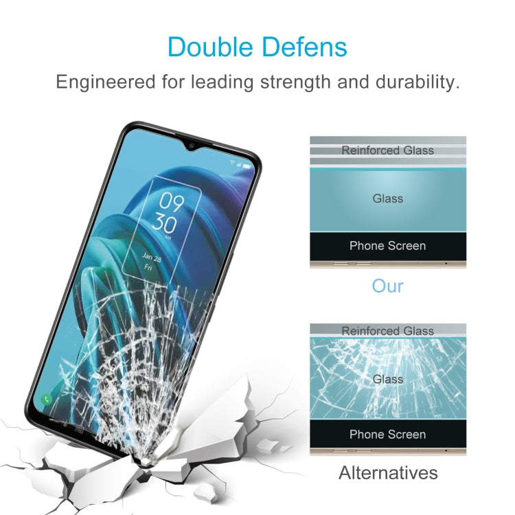 10pcs 0.26mm 9H 2.5D Tempered Glass Film For Realme GT2, For TCL 30 XE 5G / 30 5G (10 PCS), For TCL 30 V 5G (10 PCS), For LG V50S ThinQ 5G(10 PCS), For OPPO Realme GT2 Pro (10 PCS), For OPPO K5 (10 PCS), For OPPO Realme GT2 (10 PCS)