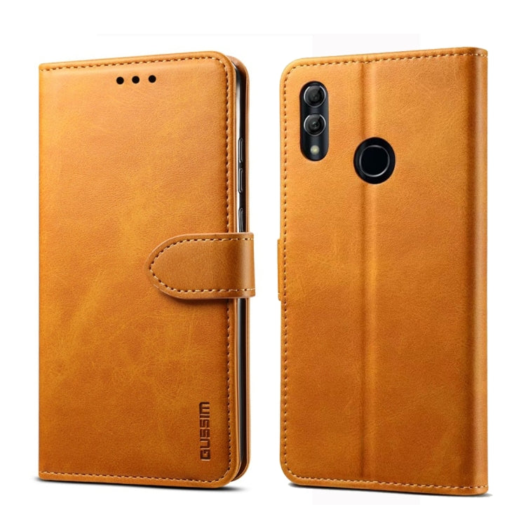 GUSSIM Business Style Horizontal Flip Leather Case with Holder & Card Slots & Wallet, For Huawei P20 Lite, For Huawei P30, For Huawei P30 Pro, For Galaxy A20 / A30 / A40 / A60, For Galaxy A30s / A50 / A50S, For Galaxy A80 / A90, For Huawei P30 Lite����...