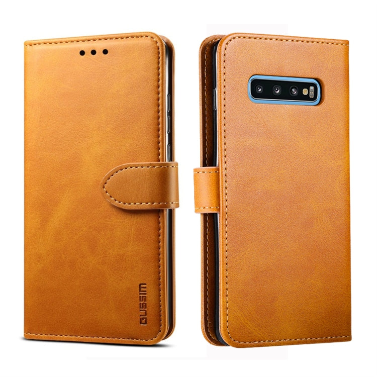 GUSSIM Business Style Horizontal Flip Leather Case with Holder & Card Slots & Wallet, For Huawei P20 Lite, For Huawei P30, For Huawei P30 Pro, For Galaxy A20 / A30 / A40 / A60, For Galaxy A30s / A50 / A50S, For Galaxy A80 / A90, For Huawei P30 Lite����...