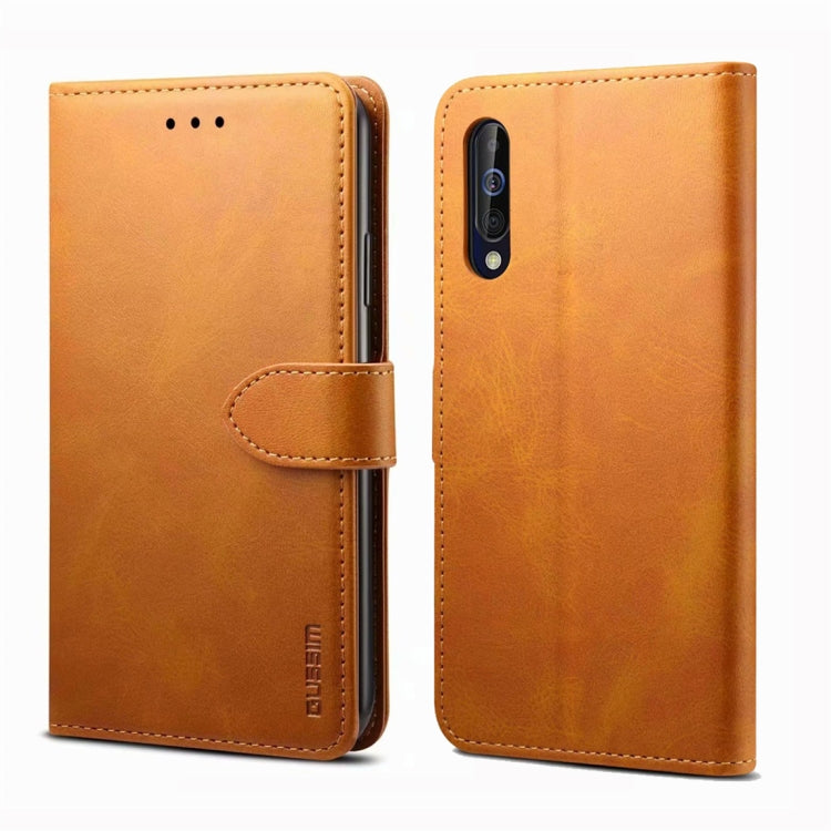 GUSSIM Business Style Horizontal Flip Leather Case with Holder & Card Slots & Wallet, For Huawei P20 Lite, For Huawei P30, For Huawei P30 Pro, For Galaxy A20 / A30 / A40 / A60, For Galaxy A30s / A50 / A50S, For Galaxy A80 / A90, For Huawei P30 Lite����...