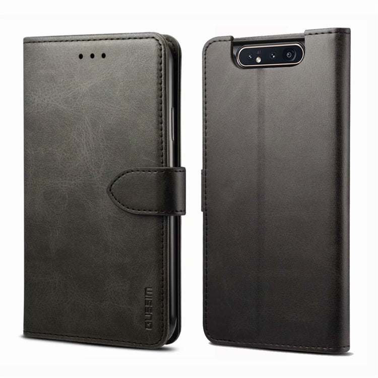GUSSIM Business Style Horizontal Flip Leather Case with Holder & Card Slots & Wallet, For Huawei P20 Lite, For Huawei P30, For Huawei P30 Pro, For Galaxy A20 / A30 / A40 / A60, For Galaxy A30s / A50 / A50S, For Galaxy A80 / A90, For Huawei P30 Lite����...