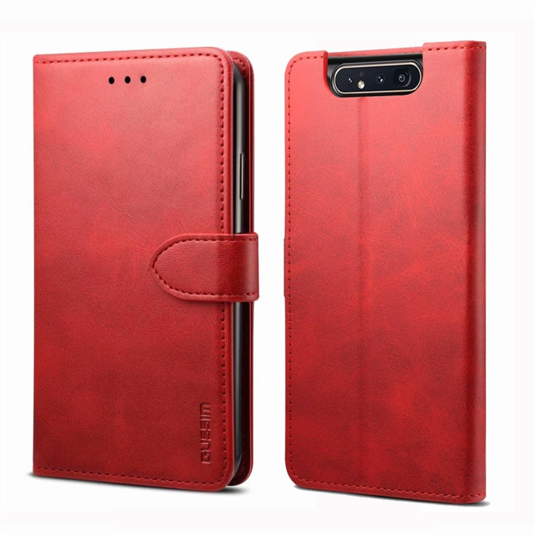 GUSSIM Business Style Horizontal Flip Leather Case with Holder & Card Slots & Wallet, For Huawei P20 Lite, For Huawei P30, For Huawei P30 Pro, For Galaxy A20 / A30 / A40 / A60, For Galaxy A30s / A50 / A50S, For Galaxy A80 / A90, For Huawei P30 Lite����...