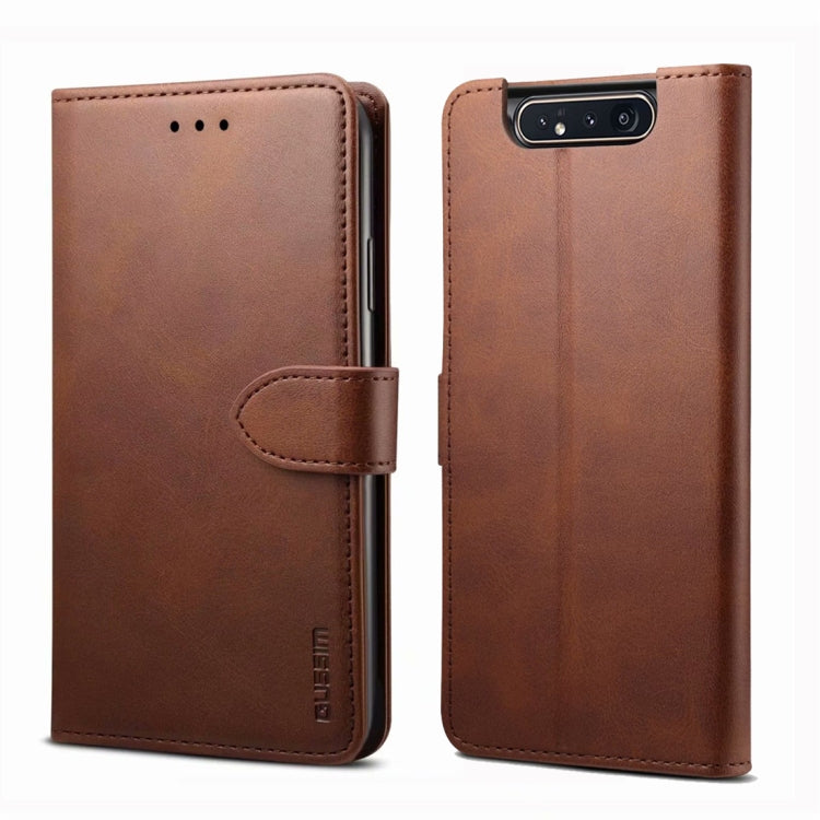 GUSSIM Business Style Horizontal Flip Leather Case with Holder & Card Slots & Wallet, For Huawei P20 Lite, For Huawei P30, For Huawei P30 Pro, For Galaxy A20 / A30 / A40 / A60, For Galaxy A30s / A50 / A50S, For Galaxy A80 / A90, For Huawei P30 Lite����...