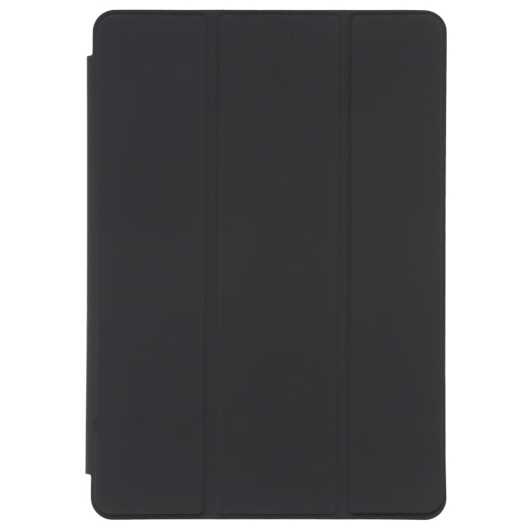 Pen Slot Transparent Back Cover Leather Tablet Case