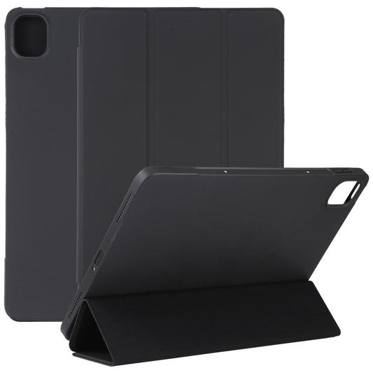 TPU Three-fold Leather Tablet Case