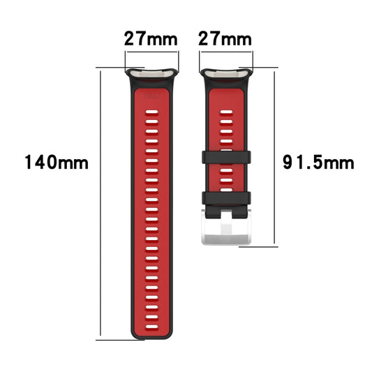 Two-color Silicone Watchband
