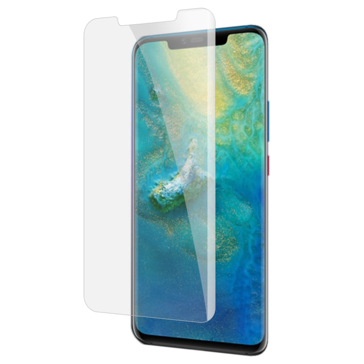 UV Liquid Curved Full Glue Tempered Glass Film, For Huawei Mate 20 Pro