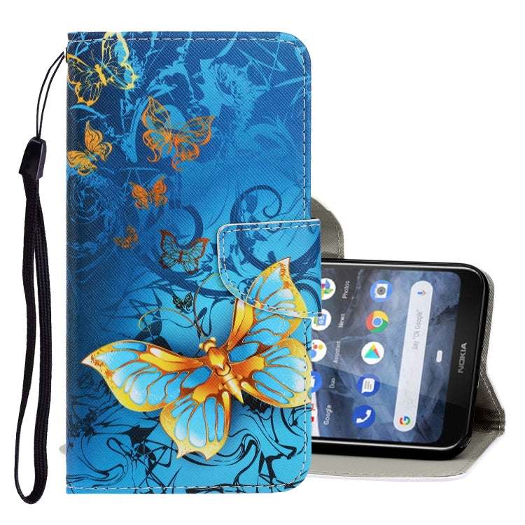 3D Colored Drawing Horizontal Flip PU Leather Case with Holder & Card Slots & Wallet, For Galaxy S20+, For Galaxy S20, For Galaxy A51, For Galaxy S20 Ultra, For Galaxy A71, For Nokia 2.2