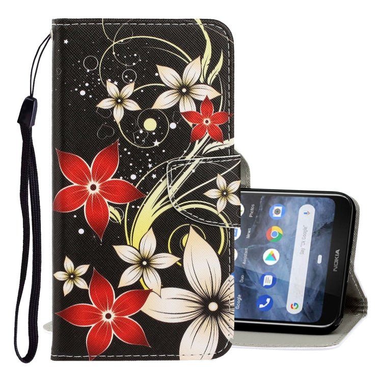 3D Colored Drawing Horizontal Flip PU Leather Case with Holder & Card Slots & Wallet, For Galaxy S20+, For Galaxy S20, For Galaxy A51, For Galaxy S20 Ultra, For Galaxy A71, For Nokia 2.2