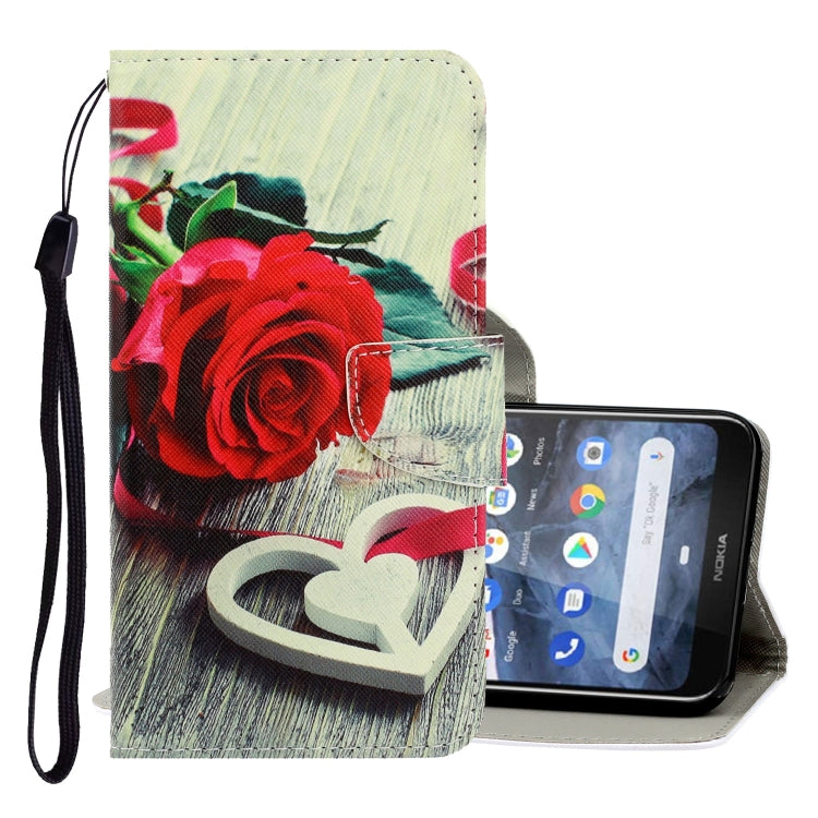 3D Colored Drawing Horizontal Flip PU Leather Case with Holder & Card Slots & Wallet, For Galaxy S20+, For Galaxy S20, For Galaxy A51, For Galaxy S20 Ultra, For Galaxy A71, For Nokia 2.2