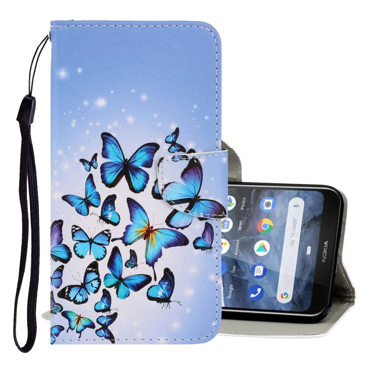 3D Colored Drawing Horizontal Flip PU Leather Case with Holder & Card Slots & Wallet, For Galaxy S20+, For Galaxy S20, For Galaxy A51, For Galaxy S20 Ultra, For Galaxy A71, For Nokia 2.2