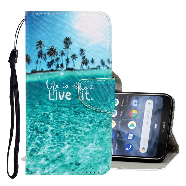 3D Colored Drawing Horizontal Flip PU Leather Case with Holder & Card Slots & Wallet, For Galaxy S20+, For Galaxy S20, For Galaxy A51, For Galaxy S20 Ultra, For Galaxy A71, For Nokia 2.2
