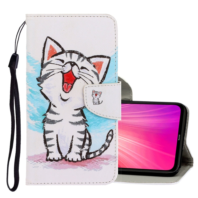 3D Colored Drawing Horizontal Flip PU Leather Case with Holder & Card Slots & Wallet, For Xiaomi Redmi Note 8T, For Huawei Y5 2018, For Huawei Y5 2019, For Huawei Y6 2019, For Huawei Y7 2019, For Huawei Enjoy 7S