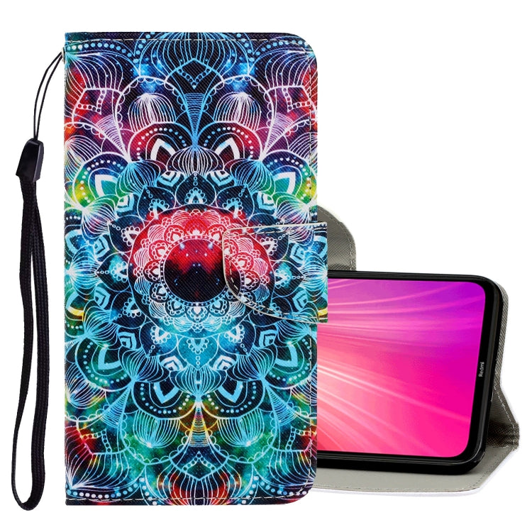 3D Colored Drawing Horizontal Flip PU Leather Case with Holder & Card Slots & Wallet, For Xiaomi Redmi Note 8T, For Huawei Y5 2018, For Huawei Y5 2019, For Huawei Y6 2019, For Huawei Y7 2019, For Huawei Enjoy 7S