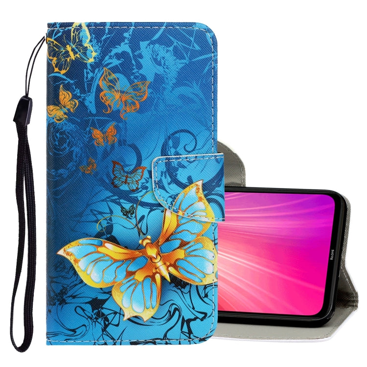 3D Colored Drawing Horizontal Flip PU Leather Case with Holder & Card Slots & Wallet, For Xiaomi Redmi Note 8T, For Huawei Y5 2018, For Huawei Y5 2019, For Huawei Y6 2019, For Huawei Y7 2019, For Huawei Enjoy 7S