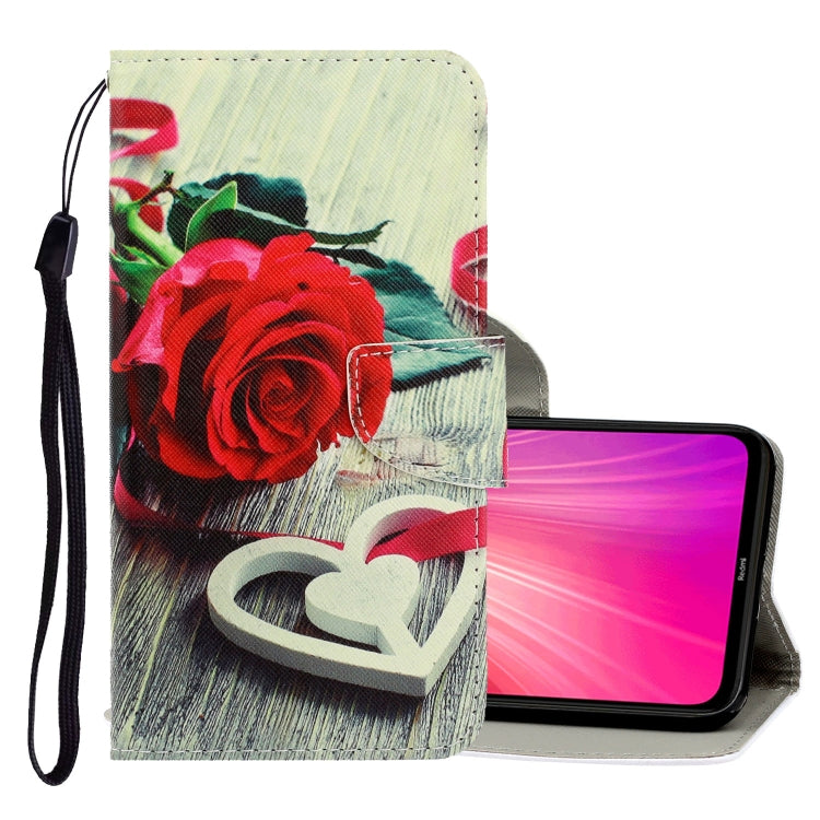 3D Colored Drawing Horizontal Flip PU Leather Case with Holder & Card Slots & Wallet, For Xiaomi Redmi Note 8T, For Huawei Y5 2018, For Huawei Y5 2019, For Huawei Y6 2019, For Huawei Y7 2019, For Huawei Enjoy 7S