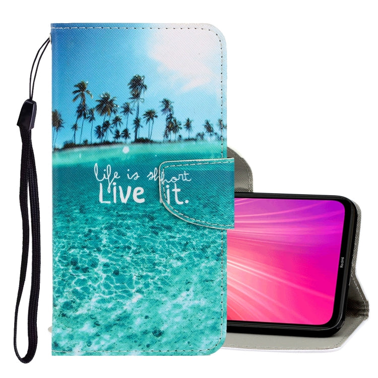 3D Colored Drawing Horizontal Flip PU Leather Case with Holder & Card Slots & Wallet, For Xiaomi Redmi Note 8T, For Huawei Y5 2018, For Huawei Y5 2019, For Huawei Y6 2019, For Huawei Y7 2019, For Huawei Enjoy 7S
