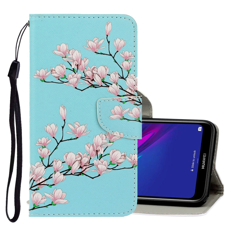 3D Colored Drawing Horizontal Flip PU Leather Case with Holder & Card Slots & Wallet, For Xiaomi Redmi Note 8T, For Huawei Y5 2018, For Huawei Y5 2019, For Huawei Y6 2019, For Huawei Y7 2019, For Huawei Enjoy 7S