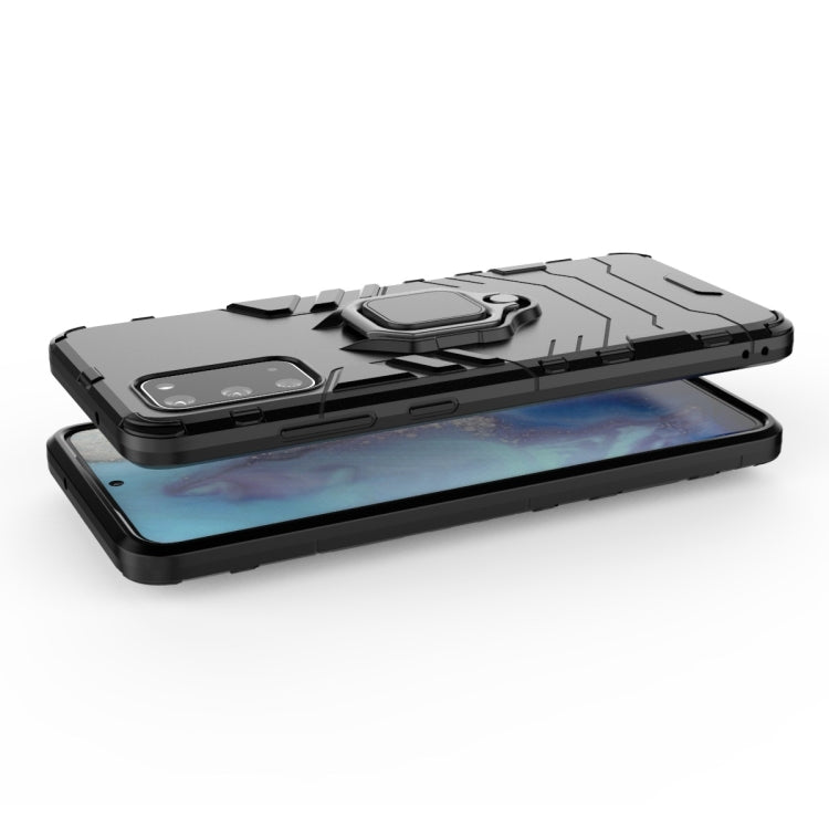 Shockproof PC + TPU Protective Case with Magnetic Ring Holder, For Galaxy S20+, For Huawei Nova 6 5G
