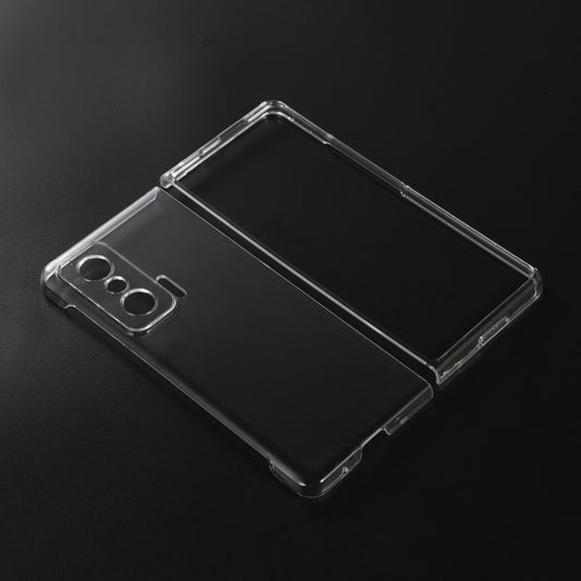 Fold Transparent PC Phone Case