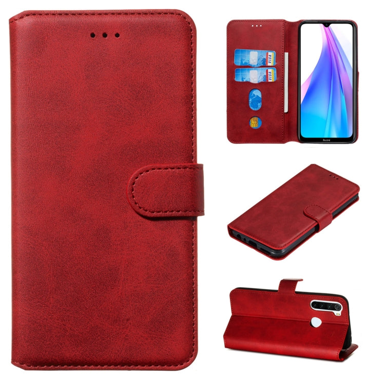 Classic Calf Texture Horizontal Flip PU Leather Case, with Holder & Card Slots & Wallet, For Xiaomi Mi Note 10 / Note 10 Pro / CC9 Pro, For Xiaomi Redmi Note 8T, For Xiaomi Mi 9 Pro, For Xiaomi Redmi 8A / Redmi 8, For Vivo Y19 / U3���������������������...