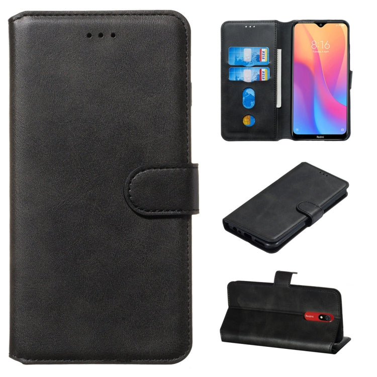 Classic Calf Texture Horizontal Flip PU Leather Case, with Holder & Card Slots & Wallet, For Xiaomi Mi Note 10 / Note 10 Pro / CC9 Pro, For Xiaomi Redmi Note 8T, For Xiaomi Mi 9 Pro, For Xiaomi Redmi 8A / Redmi 8, For Vivo Y19 / U3���������������������...