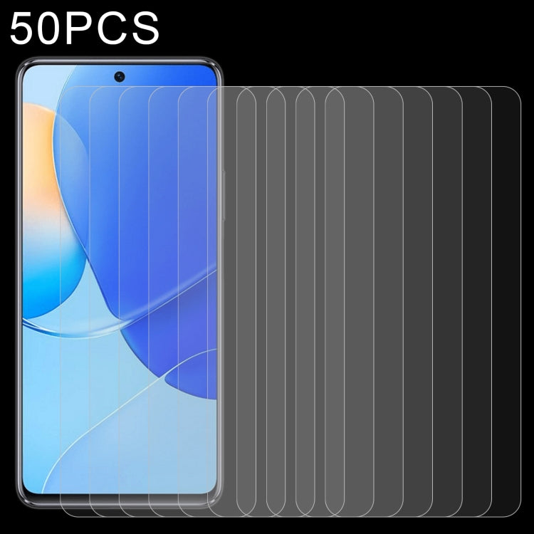 50 PCS 0.26mm 9H 2.5D Tempered Glass Film, For Huawei nova 9 SE (50 PCS), For Lenovo Legion Y90 (50 PCS)