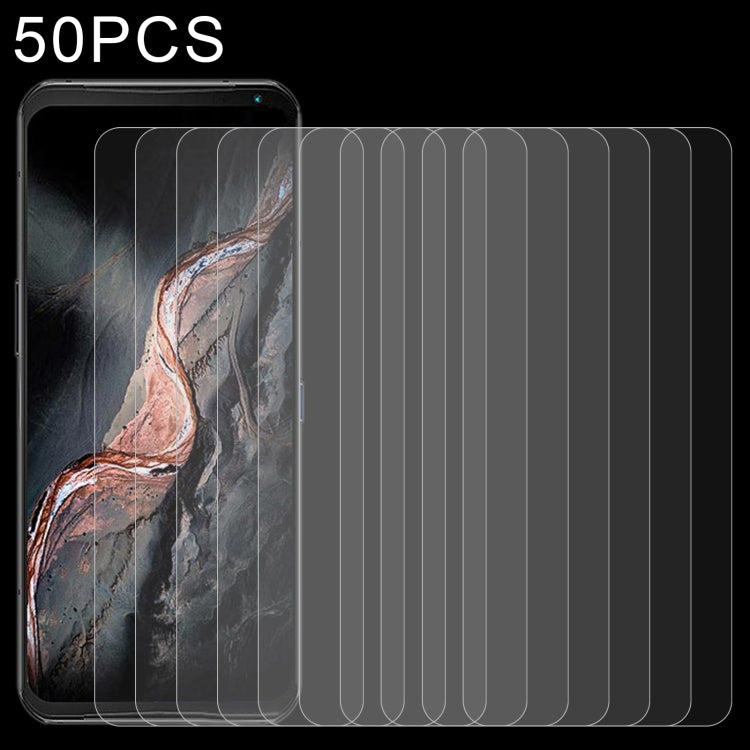 50 PCS 0.26mm 9H 2.5D Tempered Glass Film, For Huawei nova 9 SE (50 PCS), For Lenovo Legion Y90 (50 PCS)
