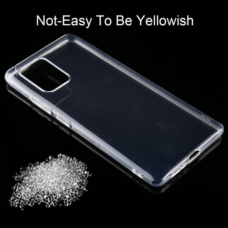 0.3mm Ultra-Thin Transparent TPU Protective Case, For Galaxy S10 Lite