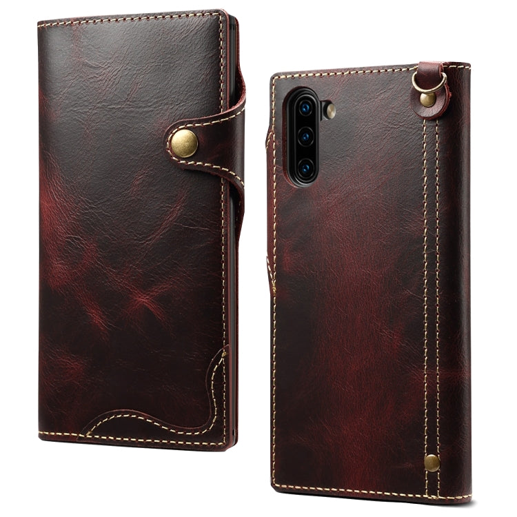 Denior Oil Wax Cowhide Magnetic Button Horizontal Flip Leather Case with Card Slots & Wallet, For iPhone 6, For iPhone 6 Plus / 6s Plus, For iPhone 7 / 8, For iPhone 7 Plus / 8 Plus, For iPhone X / XS, For Galaxy S8, For iPhone XR, For Galaxy S8 Plus��...