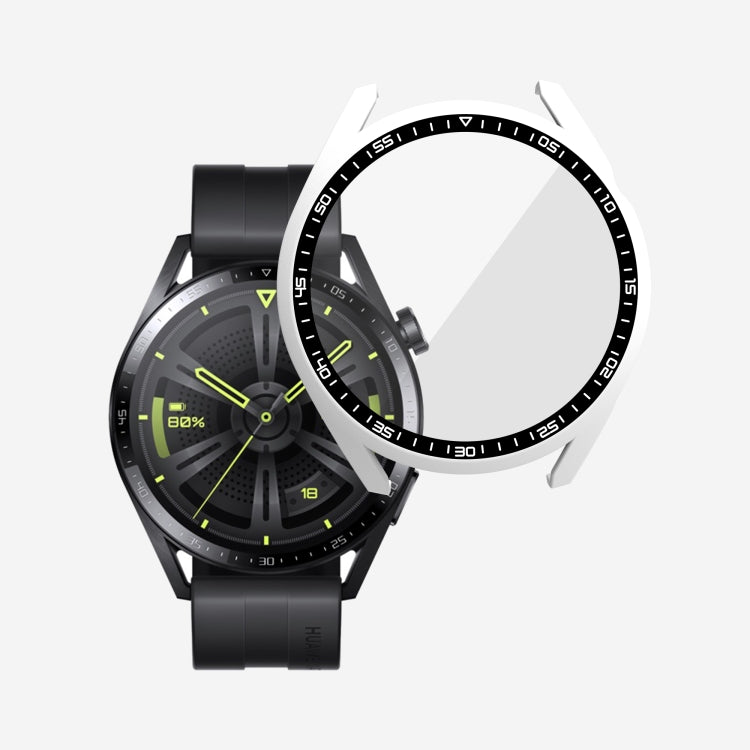 PC + Tempered Glass Watch Protective Case