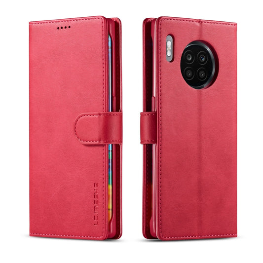 LC.IMEEKE Calf Texture Flip Leather Phone Case