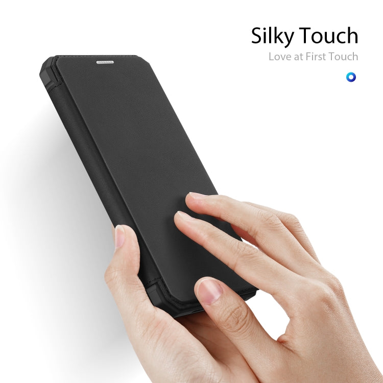 DUX DUCIS Skin X Series PU + TPU Horizontal Flip Leather Case with Holder & Card Slot, For iPhone XR