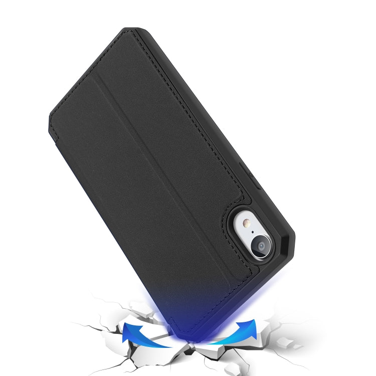 DUX DUCIS Skin X Series PU + TPU Horizontal Flip Leather Case with Holder & Card Slot, For iPhone XR