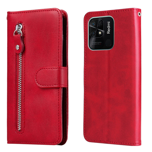 Fashion Calf Texture Zipper Horizontal Flip Leather Case