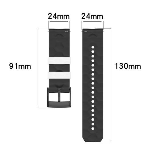 Two-color Silicone Watchband