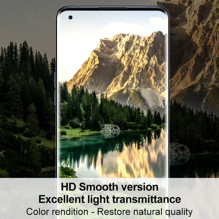 2 PCS IMAK Curved Full Screen Hydrogel Film Front Protector, For OPPO Find X5 Pro