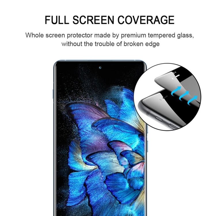 Edge Glue Curved Edge Full Screen Tempered Glass Film, For vivo X Note(1 PC)