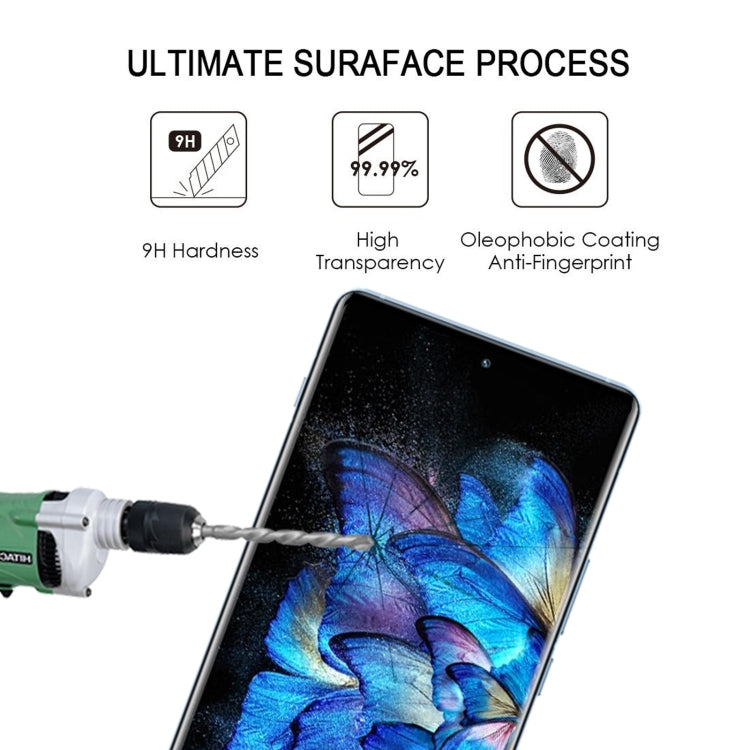Edge Glue Curved Edge Full Screen Tempered Glass Film, For vivo X Note(1 PC)