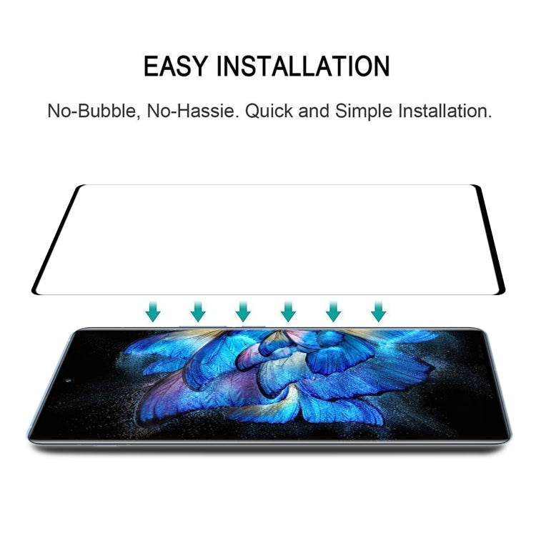 Edge Glue Curved Edge Full Screen Tempered Glass Film, For vivo X Note(1 PC)