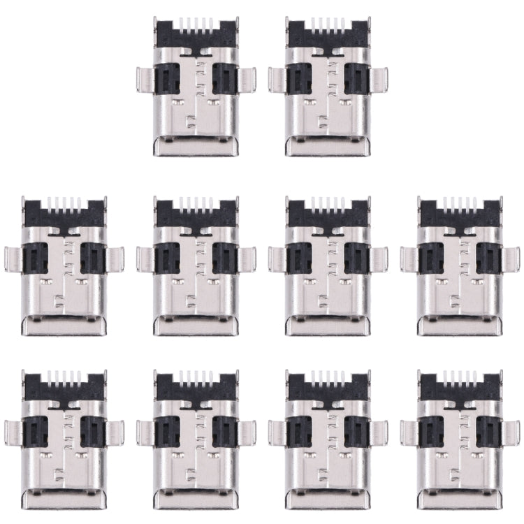 10 PCS Charging Port Connector For Xiaomi Redmi Note 11 Pro China, For Xiaomi Redmi Note 11 Pro China, For Xiaomi Redmi Note 11 Pro 4G, For LG K52/Q52/K62, For Asus Memo Pad 10 ME103K, For Letv 1S/2/3 Pro, For Amazon Kindle Fire������������������������...