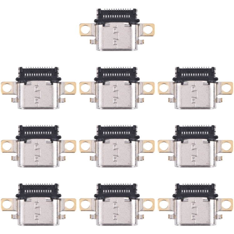 10 PCS Charging Port Connector For Xiaomi Redmi Note 11 Pro China, For Xiaomi Redmi Note 11 Pro China, For Xiaomi Redmi Note 11 Pro 4G, For LG K52/Q52/K62, For Asus Memo Pad 10 ME103K, For Letv 1S/2/3 Pro, For Amazon Kindle Fire������������������������...
