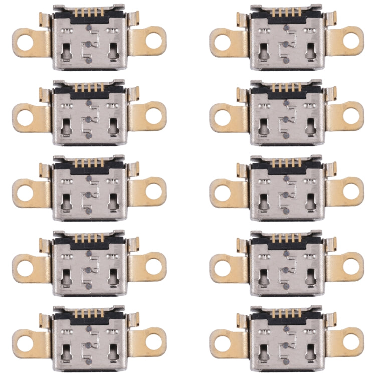 10 PCS Charging Port Connector For Xiaomi Redmi Note 11 Pro China, For Xiaomi Redmi Note 11 Pro China, For Xiaomi Redmi Note 11 Pro 4G, For LG K52/Q52/K62, For Asus Memo Pad 10 ME103K, For Letv 1S/2/3 Pro, For Amazon Kindle Fire������������������������...