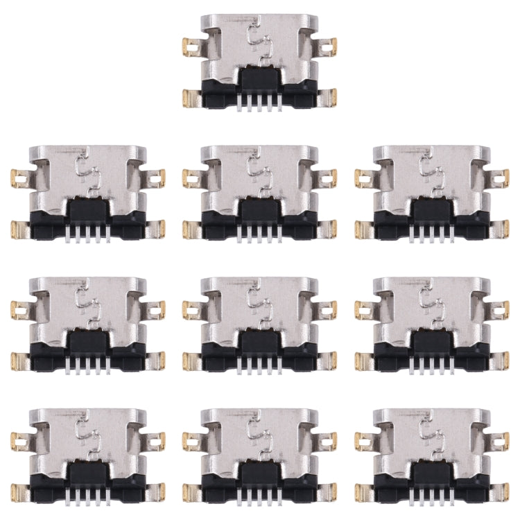 10 PCS Charging Port Connector For Xiaomi Redmi Note 11 Pro China, For Xiaomi Redmi Note 11 Pro China, For Xiaomi Redmi Note 11 Pro 4G, For LG K52/Q52/K62, For Asus Memo Pad 10 ME103K, For Letv 1S/2/3 Pro, For Amazon Kindle Fire������������������������...